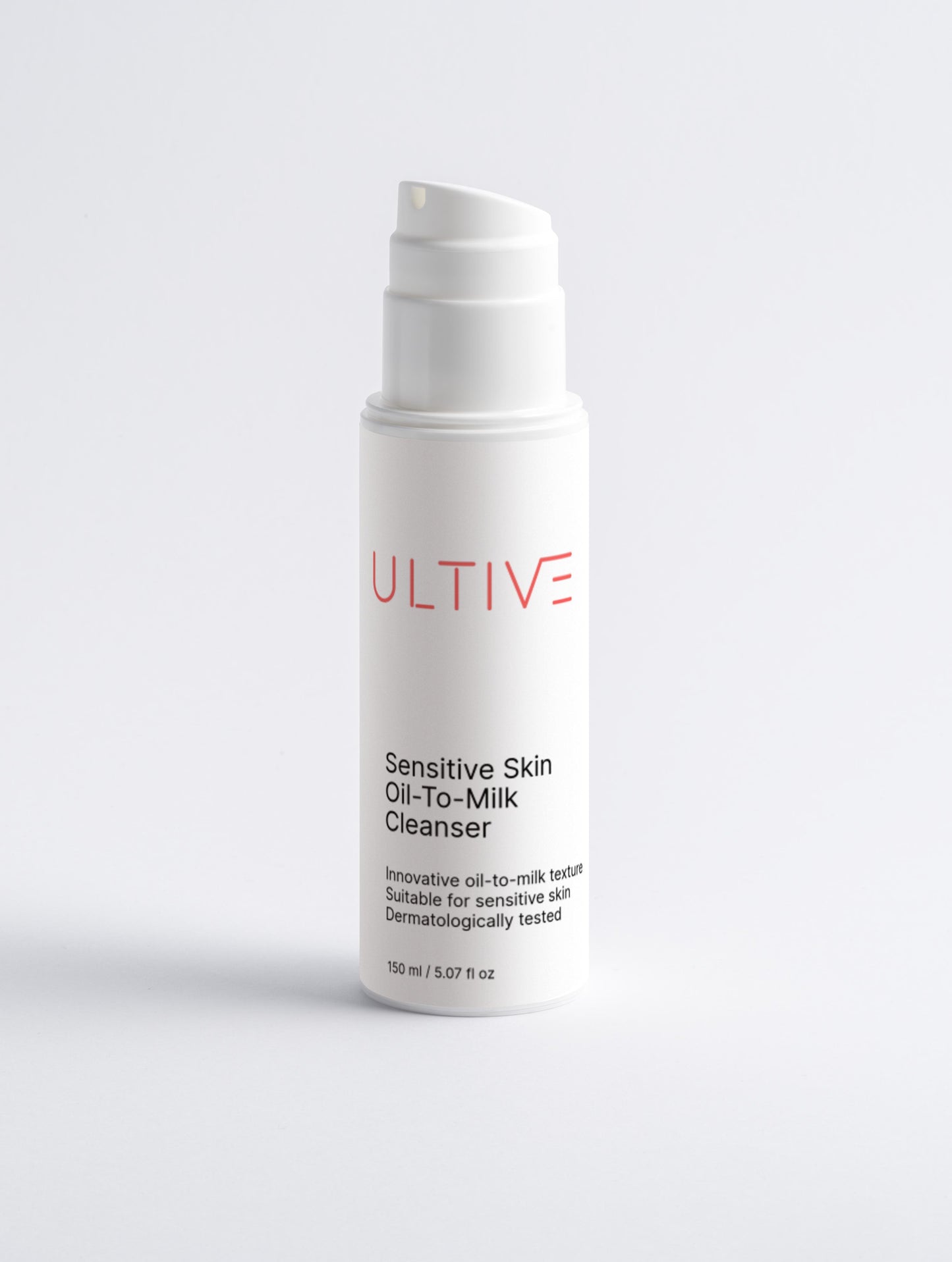 Sensitive Skin Oil-To-Milk Cleanser – Gentle Makeup Remover & Hydrating Face Wash