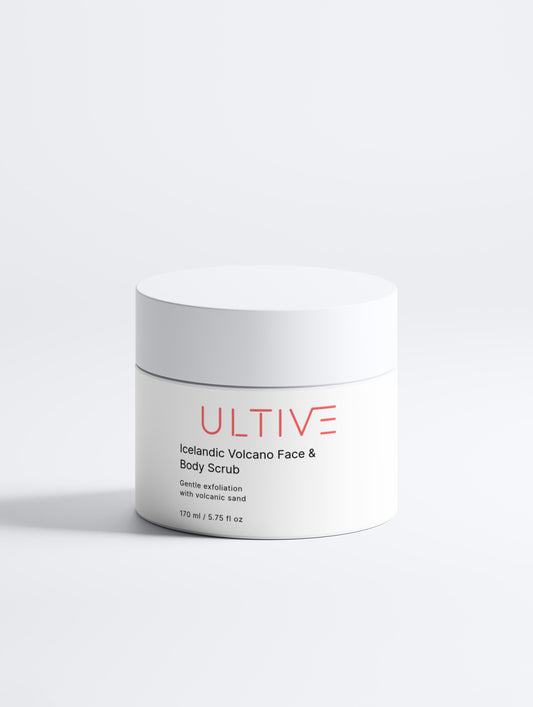 Icelandic Volcano Face & Body Scrub – Exfoliating & Revitalizing Mineral Polish