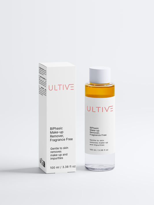 BiPhasic Make-up Remover – Fragrance-Free Gentle Cleanser for Eyes & Face